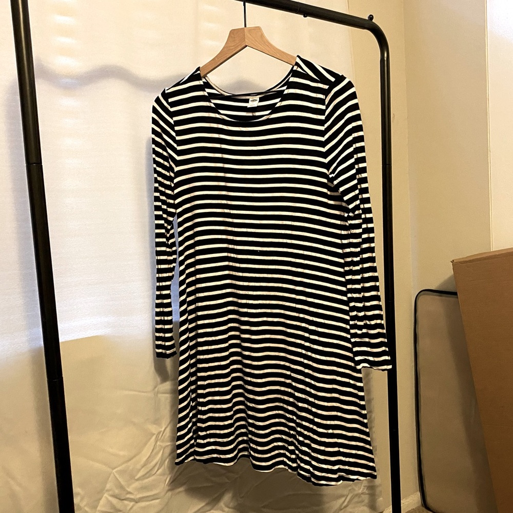 Long Sleeve Old Navy Striped Dress
